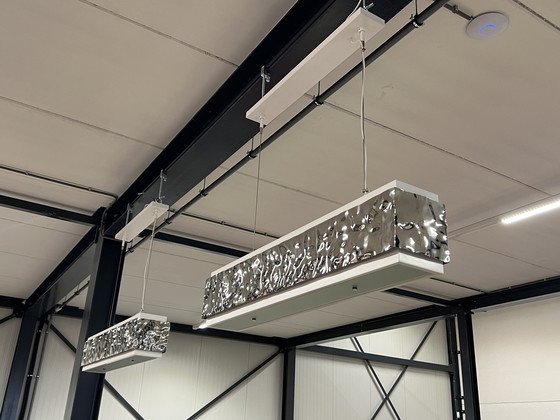 Image 1 of Brand van Egmond Crushed Cover Suspension Lamp White