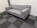 Design On Stock Bloq Wool Fabric Grey