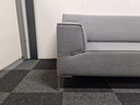 Design On Stock Bloq Wool Fabric Grey
