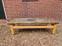 Vintage brutalist coffee table