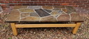 Vintage brutalist coffee table