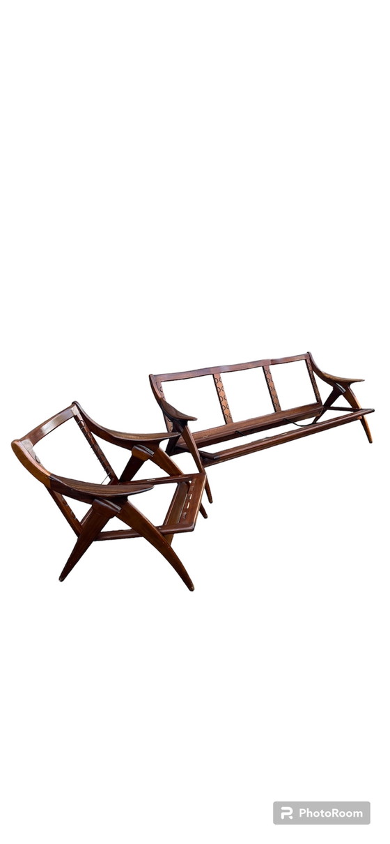 Image 1 of Gelderland de Ster sofa and lounge chair