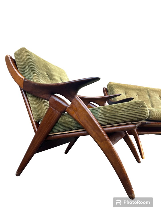 Image 1 of Gelderland de Ster sofa and lounge chair