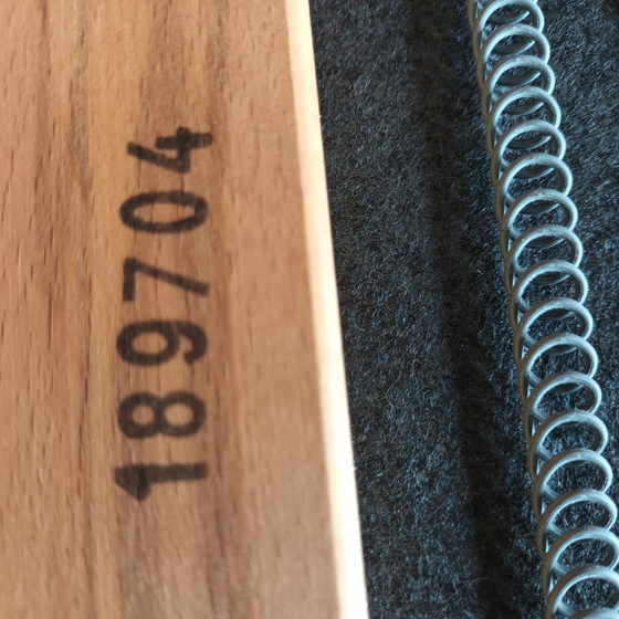 Image 1 of Sedia a dondolo vintage in teak Jacob Kjaer