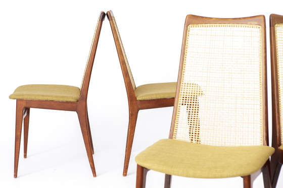 Image 1 of Set 4 Dining Chairs 1960s by Wilhelm Benze GmbH, Germany