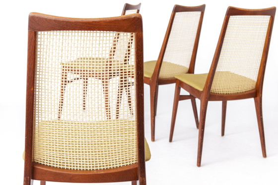 Image 1 of Set 4 Dining Chairs 1960s by Wilhelm Benze GmbH, Germany