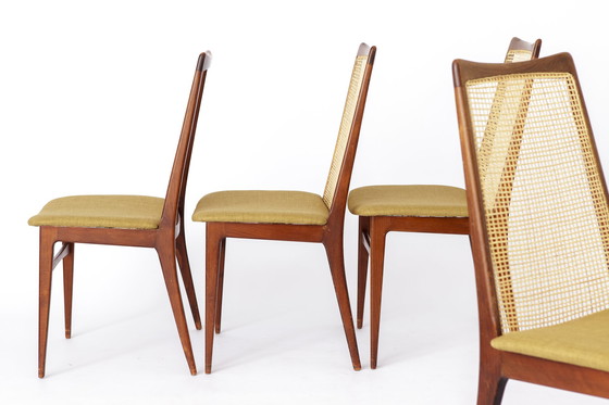 Image 1 of Set 4 Dining Chairs 1960s by Wilhelm Benze GmbH, Germany