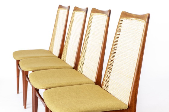 Image 1 of Set 4 Dining Chairs 1960s by Wilhelm Benze GmbH, Germany