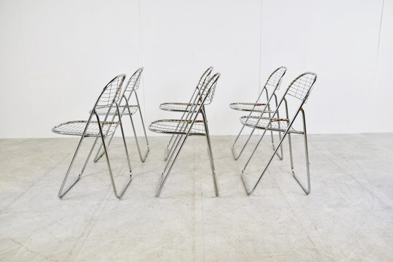 Image 1 of Mid Century folding chairs