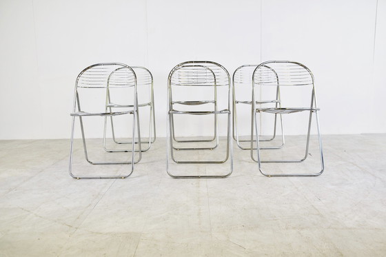 Image 1 of Mid Century folding chairs