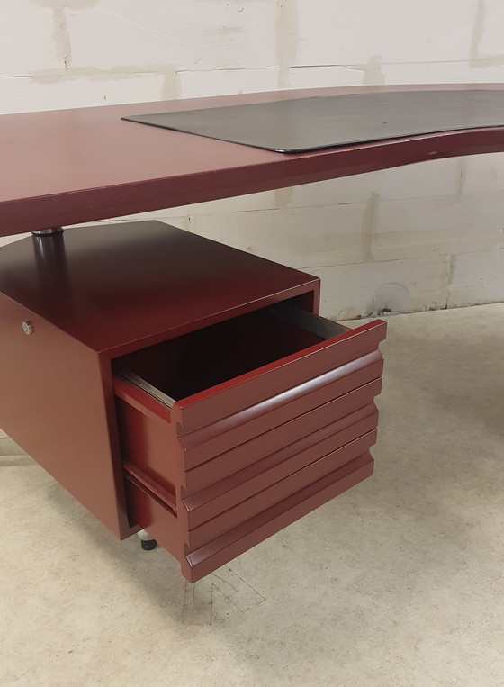 Image 1 of Tecno Osvaldo Borsani T96 boomerang desk