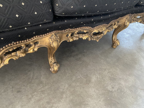 Image 1 of Gilded Barok sofa set