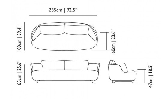 Image 1 of Moooi Sofa Bart