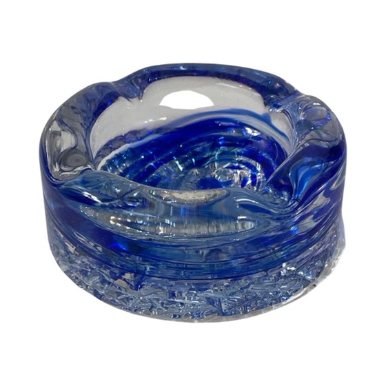 Image 1 of Kristalunie Maastricht - Ashtray - Including original label and box - Unused, vintage - Dutch glass