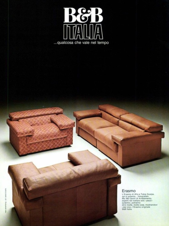 Image 1 of B&B Italia “Erasmo” armchair by Afra & Tobia Scarpa