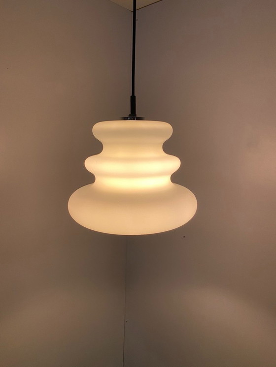 Image 1 of Peill & Putzler opaline hanging lamp