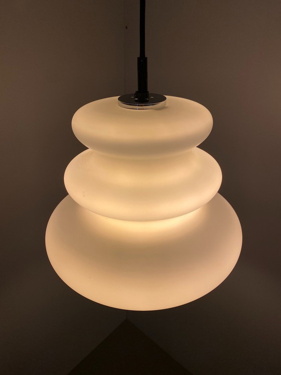 Image 1 of Peill & Putzler opaline hanging lamp