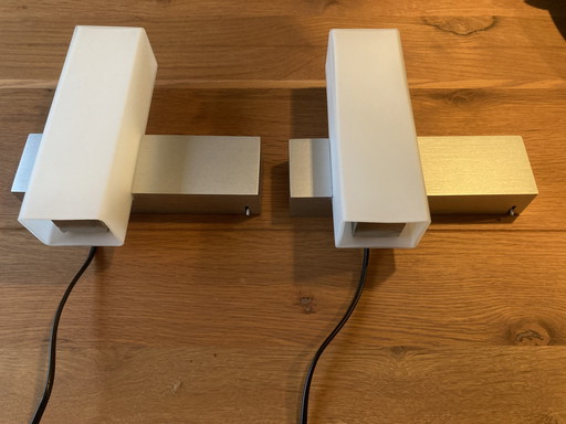 2x Philips modern design wall lights