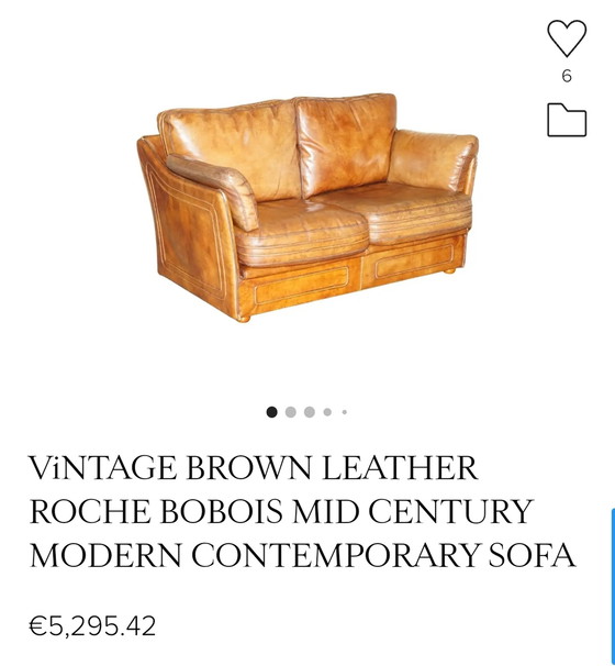 Image 1 of Roche Bobois 70's sofa