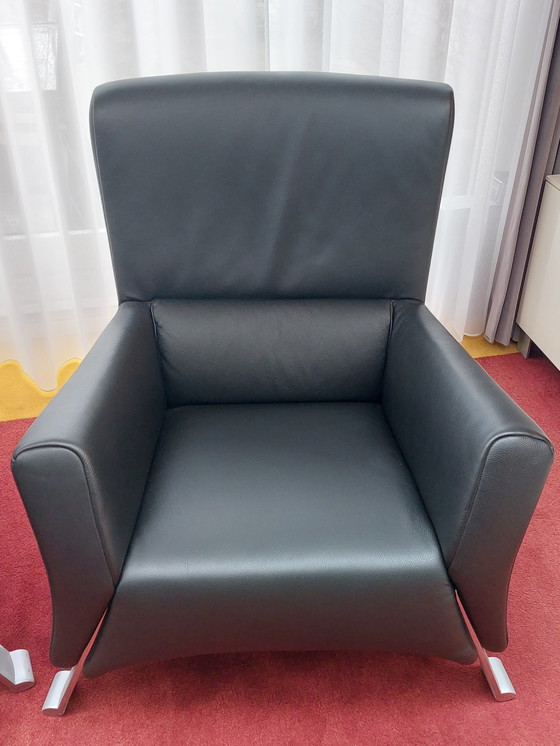 Image 1 of 2x Rolf Benz armchairs