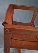 2x Brutalist armchairs