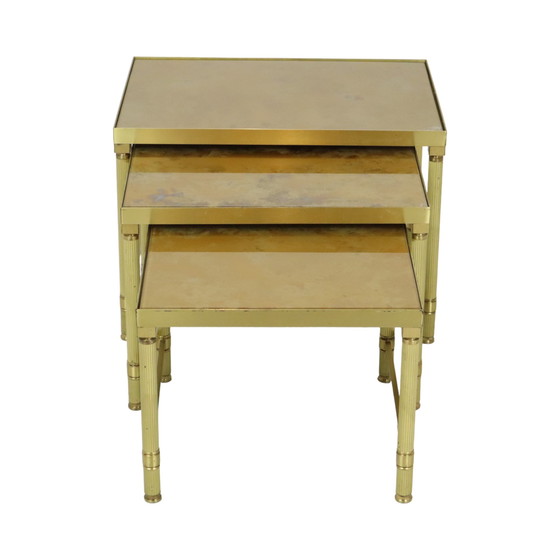 Image 1 of 3x Hollywood Regency side table