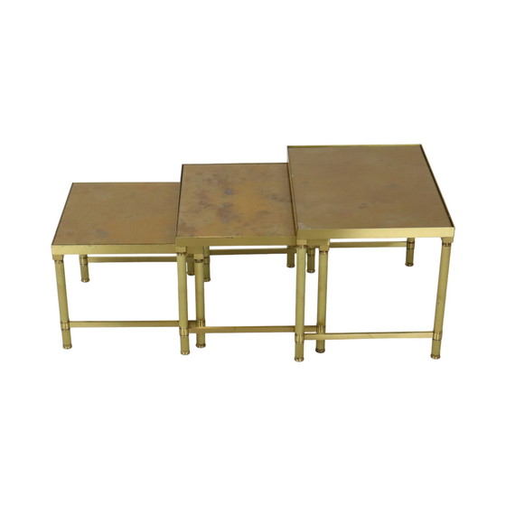 Image 1 of 3x Hollywood Regency side table