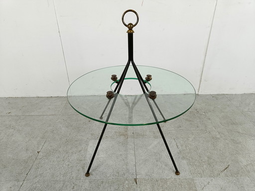 Mid-Century French Coffee Table by Claude Delor, 1950s