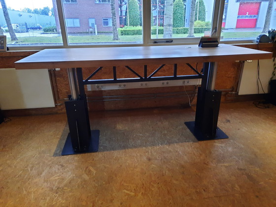 Image 1 of Sturdy Legs Desk adjustable in height