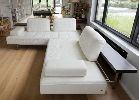 Image 1 of Bono by Rolf Benz Corner sofa - Leather and oak
