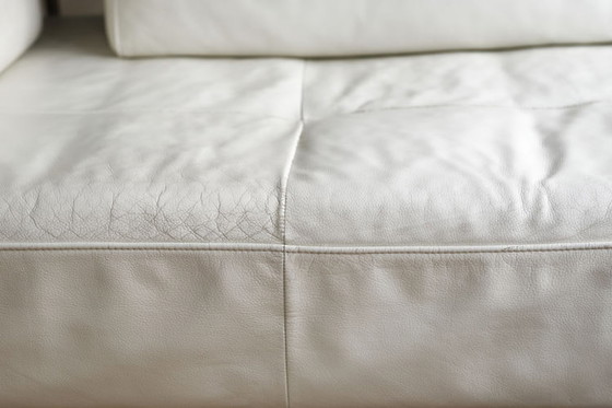 Image 1 of Bono by Rolf Benz Corner sofa - Leather and oak