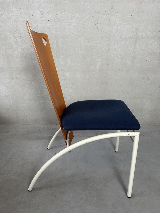 Image 1 of 6 sedie vintage 'Memphis'