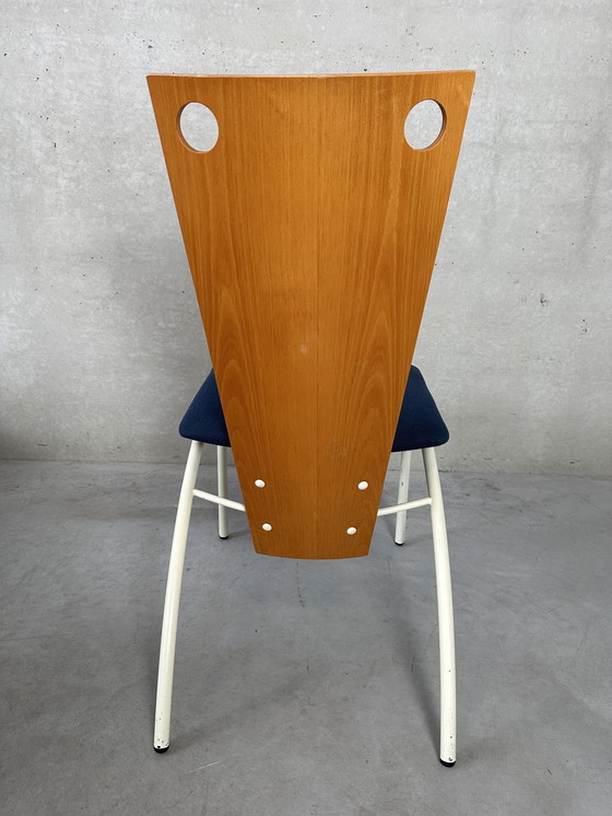 Image 1 of 6 sedie vintage 'Memphis'