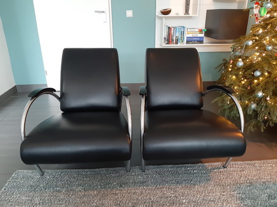 Image 1 of Gelderland Armchairs 5770 (design Jan des Bouvrie) - 2 pieces