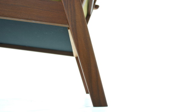 Image 1 of 1960s Mid Century Danish Teak Lounge Chair / Armchairs with new cushions and new cover