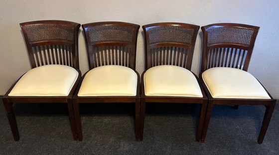 Image 1 of 4 x chaises allemandes de style Colony