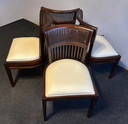 4 x German vintage Colony style chair