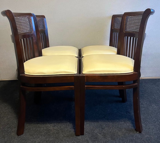 Image 1 of 4 x chaises allemandes de style Colony