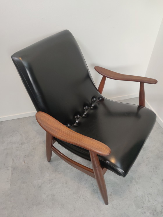 Image 1 of Poltrona Webe vintage di Louis van Teeffelen