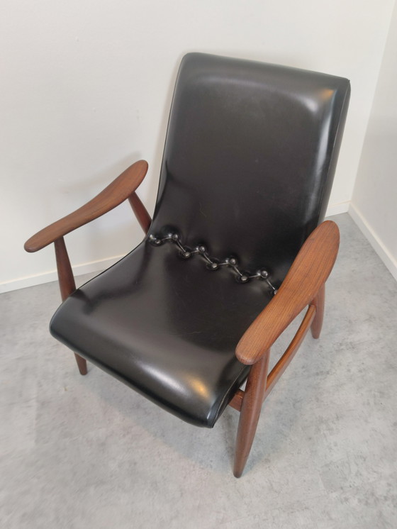 Image 1 of Poltrona Webe vintage di Louis van Teeffelen