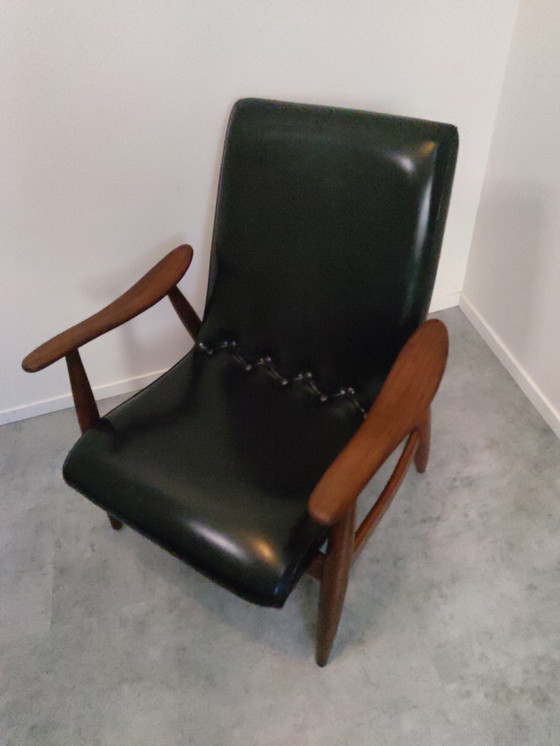 Image 1 of Poltrona Webe vintage di Louis van Teeffelen