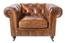 vintage chesterfield club armchair