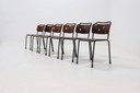 6 x Vintage Gispen 106 Dining Chair
