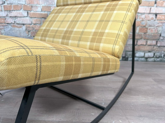 Image 1 of Gus Modern GT Rocker yellow checkered - armchair