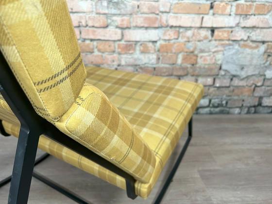 Image 1 of Gus Modern GT Rocker yellow checkered - armchair