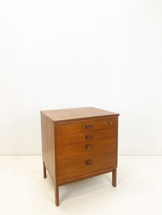 Image 1 of Ulferts Tibro Teak Chest of Drawers