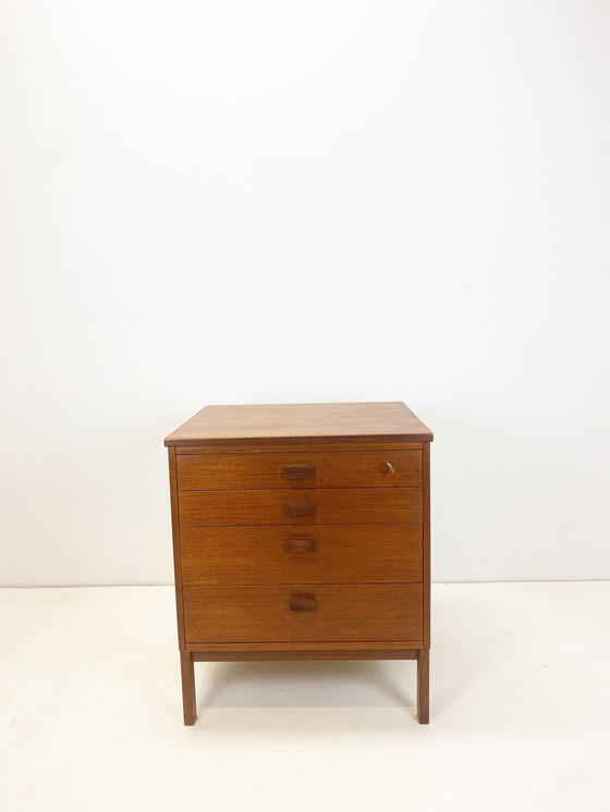 Image 1 of Ulferts Tibro Teak Chest of Drawers