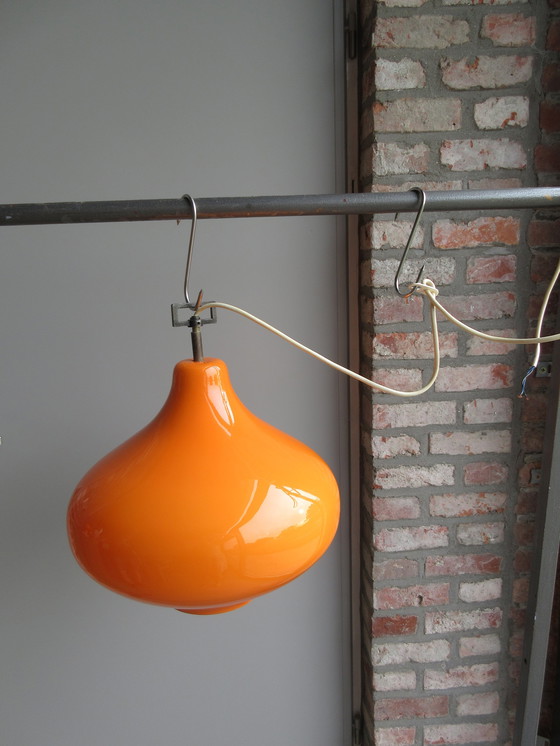 Image 1 of Onion Pendant lamp by Massimo Vignelli for Venini Murano