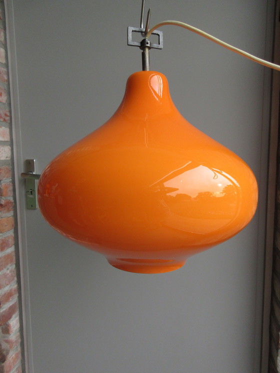 Image 1 of Onion Pendant lamp by Massimo Vignelli for Venini Murano