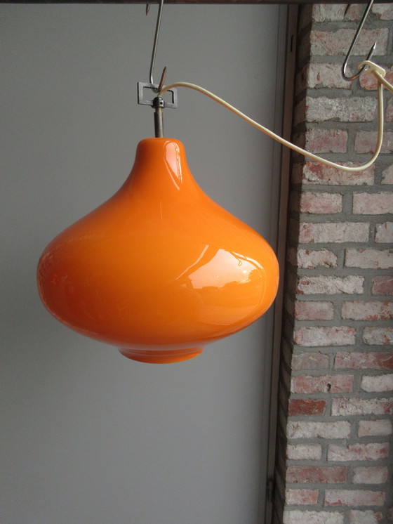 Image 1 of Onion Pendant lamp by Massimo Vignelli for Venini Murano